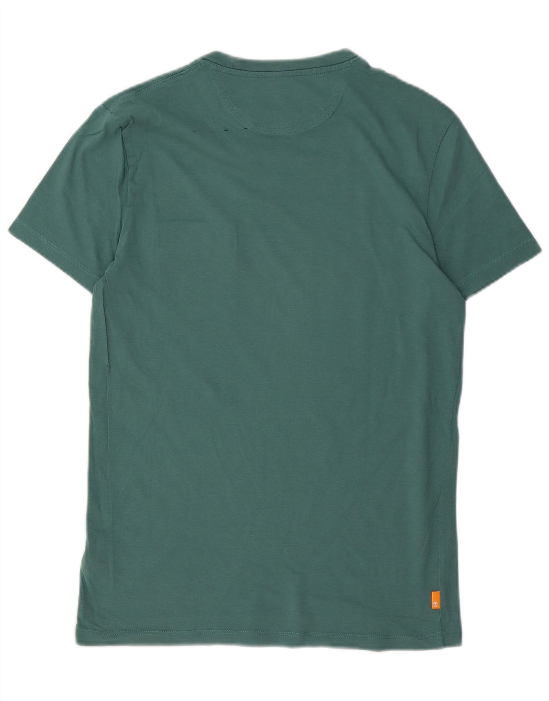 Timberland Herre Slim Fit T-Shirt Top Medium Grøn Bomuld