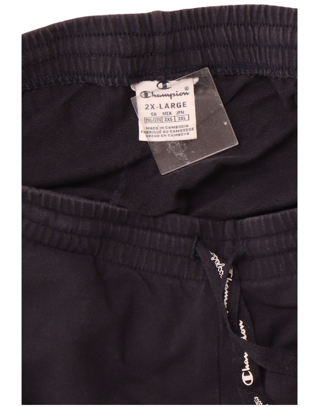 Champion Herre grafisk træningsdragt Bukser Joggers 2XL Navy Blue
