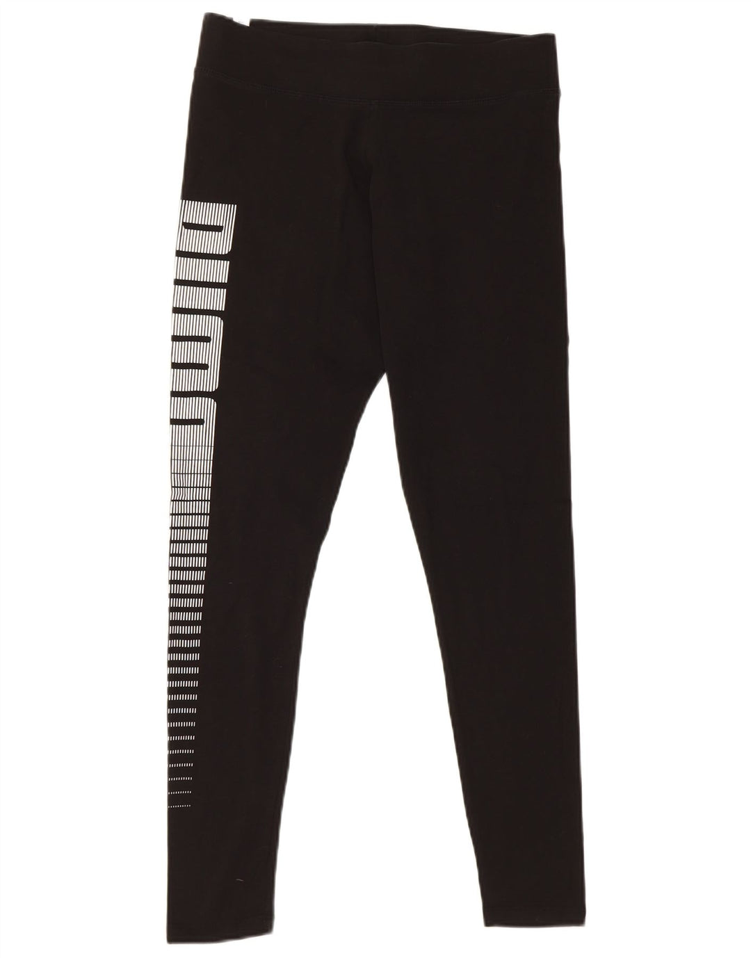 Puma Grafiske Leggings til kvinder UK 16 Stor sort bomuld