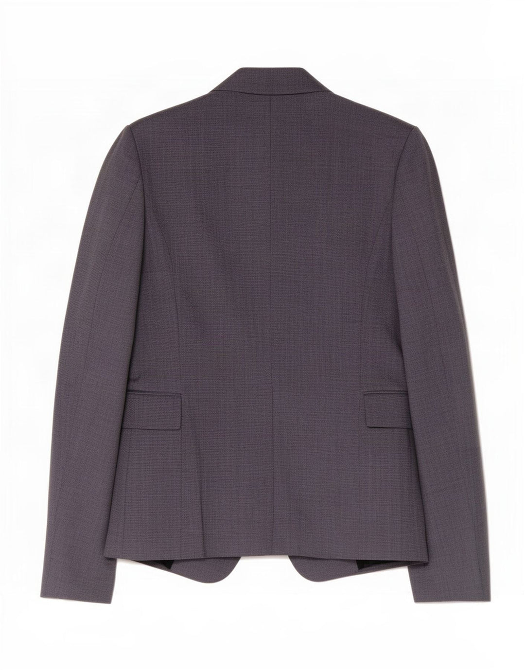 Zara Dame 1 Knap Blazer Jacket UK 6 XS Navy Blue Acetate