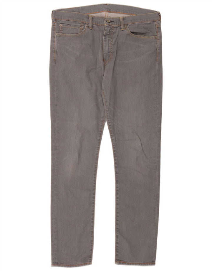 Levi's Herre 510 Skinny Jeans W36 L32 Grå Bomuld