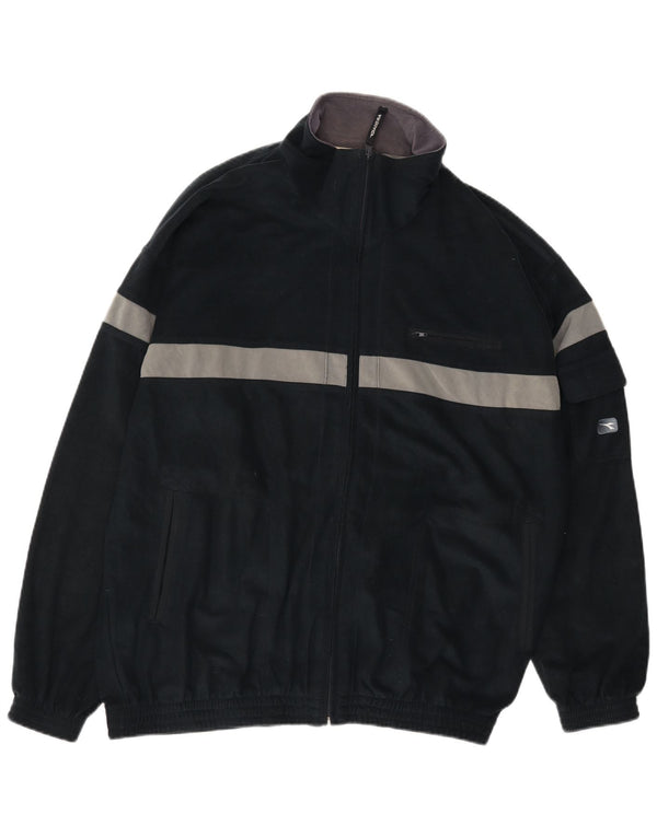 Diadora Herre træningsdragt Topjakke UK 48 2XL Khaki Colourblock Polyester