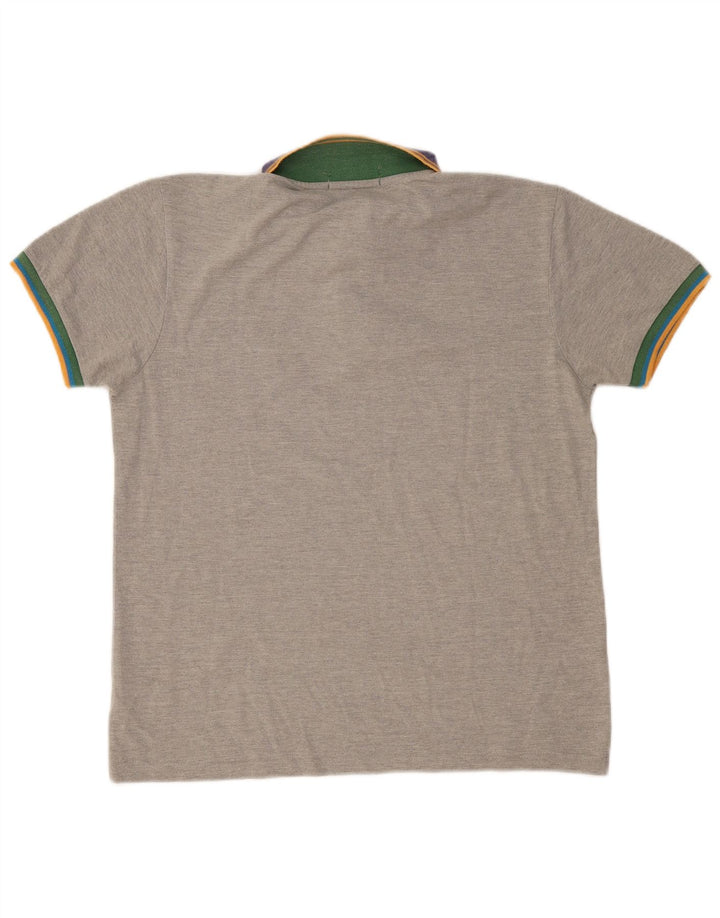 Fred Perry Herre poloshirt XL Grå Colourblock Bomuld