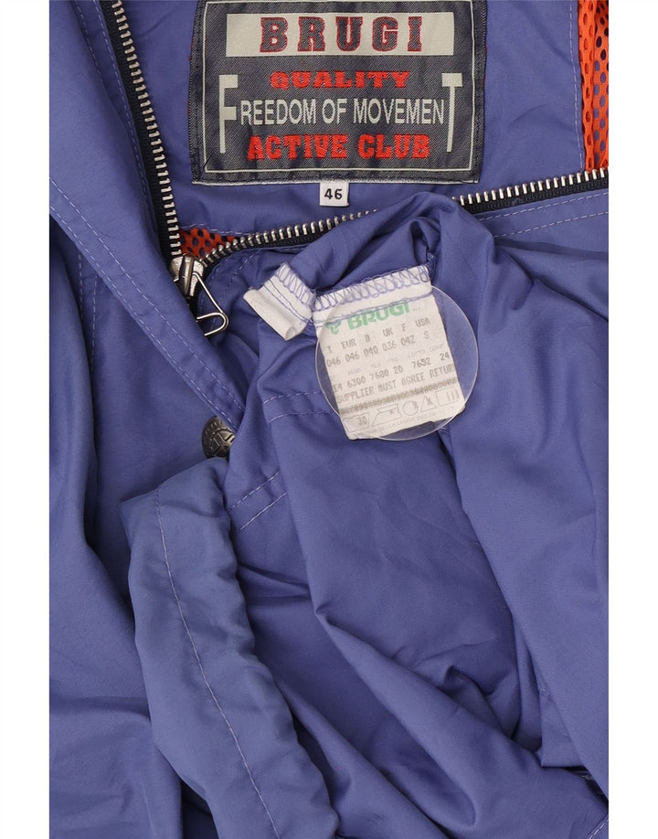 Brugi Dame Oversized Windbreaker Jacket IT 46 Large Blue
