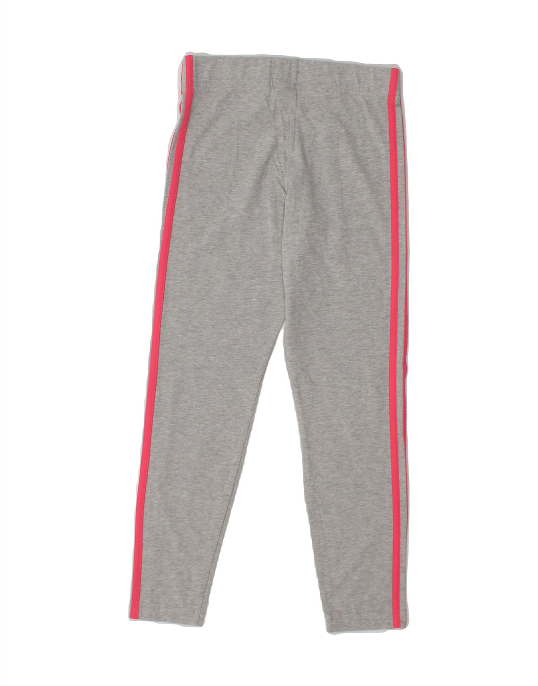 ADIDAS Girls Leggings 11-12 Years  Grey Cotton Vintage Adidas and Second-Hand Adidas from Messina Hembry 
