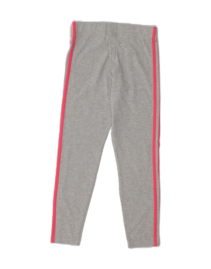 ADIDAS Girls Leggings 11-12 Years  Grey Cotton Vintage Adidas and Second-Hand Adidas from Messina Hembry 