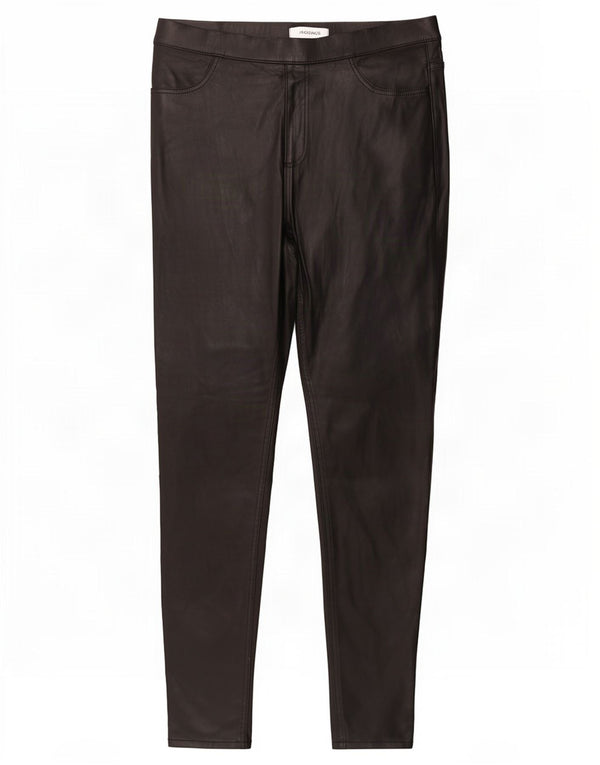 Marks & Spencer Womens Leggings UK 14 Large Black Viscose
