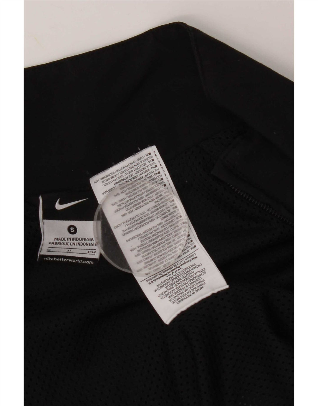 Nike Grafisk træningsdragt til mænd, topjakke, lille sort Colourblock Polyester