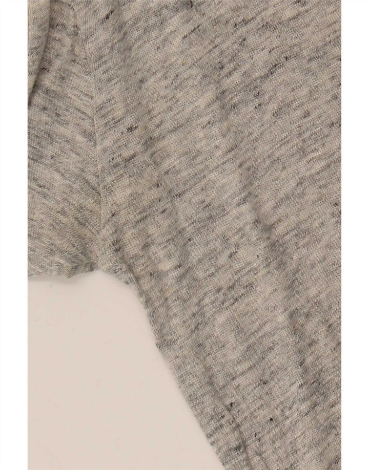Massimo Dutti Dame Top Langærmet UK 12 Medium Grå Flecked