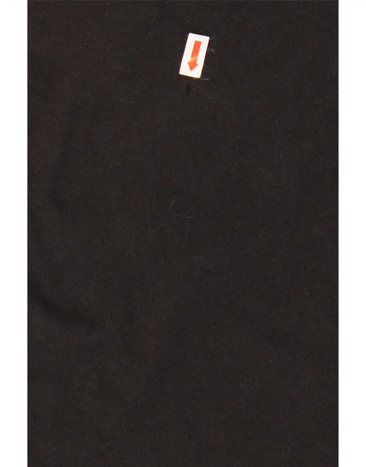 Hugo Boss Herre T-Shirt Top Medium Sort Bomuld
