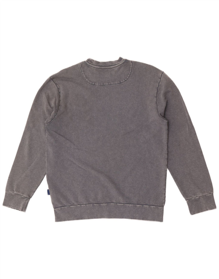 Gas Herre Sweatshirt Jumper Medium Grå Bomuld