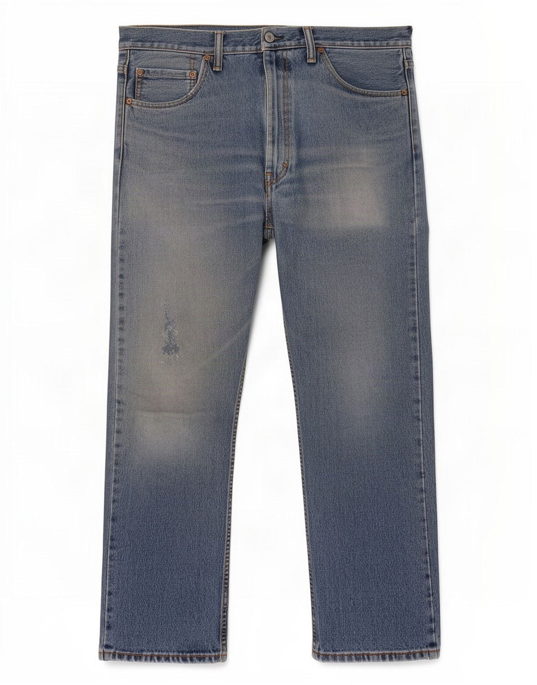 Levi's Herre 505 Straight Jeans W36 L30 Blå