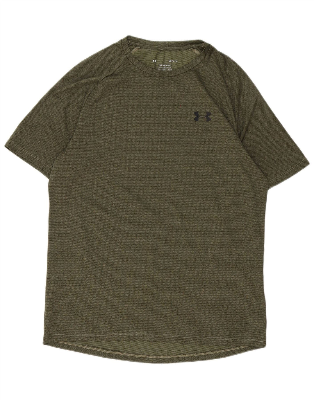 Under Armour Herre T-Shirt Top Medium Grøn
