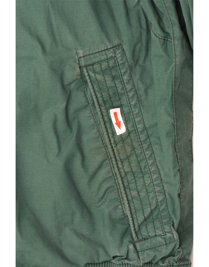 Napapijri Herre Geographic Bomber Jacket UK 36 Small Green