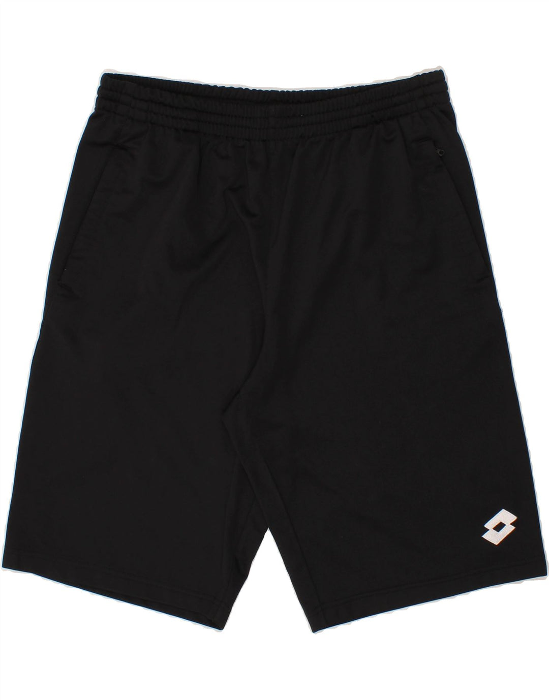 LOTTO Mens Sport Shorts XL Black Polyester Vintage Lotto and Second-Hand Lotto from Messina Hembry 
