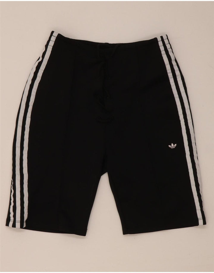 Adidas Sportsshorts til kvinder UK 12 Medium Sort Bomuld