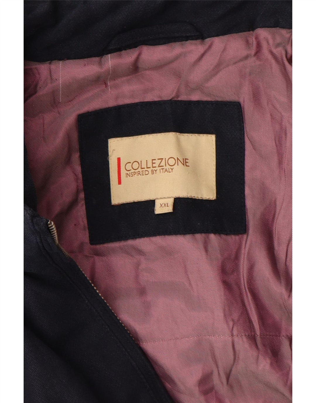 Vintage Bomberjakke til mænd UK 44 2XL Navy Blue