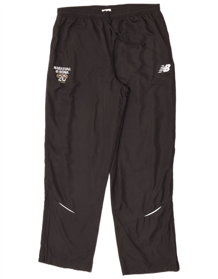 NEW BALANCE Herre grafisk træningsdragt bukser XL sort polyester