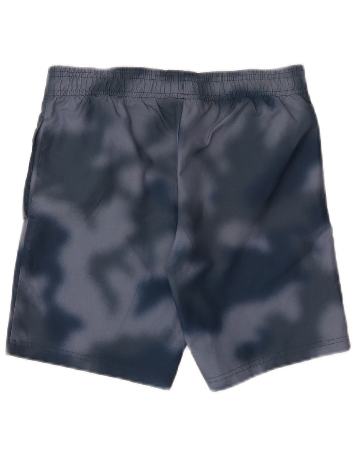 ADIDAS Boys Primegreen Sportshorts 11-12 år Blå Camouflage Polyester
