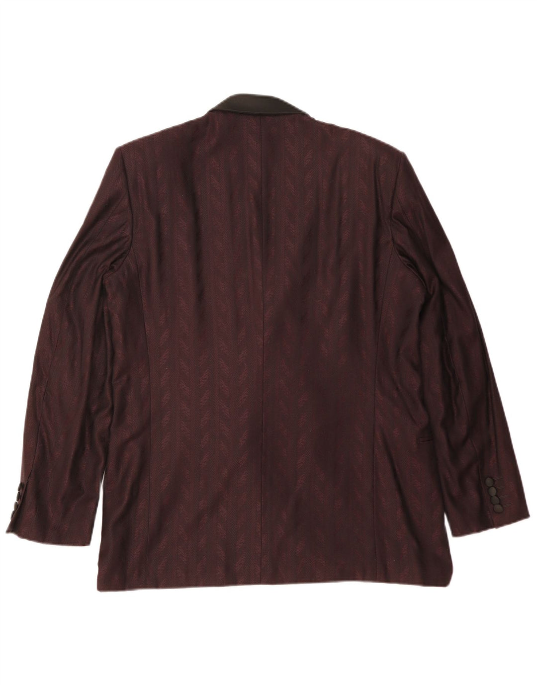 Francesco Smalto Herre Blazer Jacket IT 52 XL Maroon sildeben