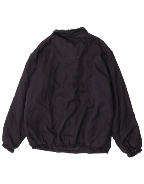 Vintage Bomberjakke til mænd UK 42 XL Navy Blue