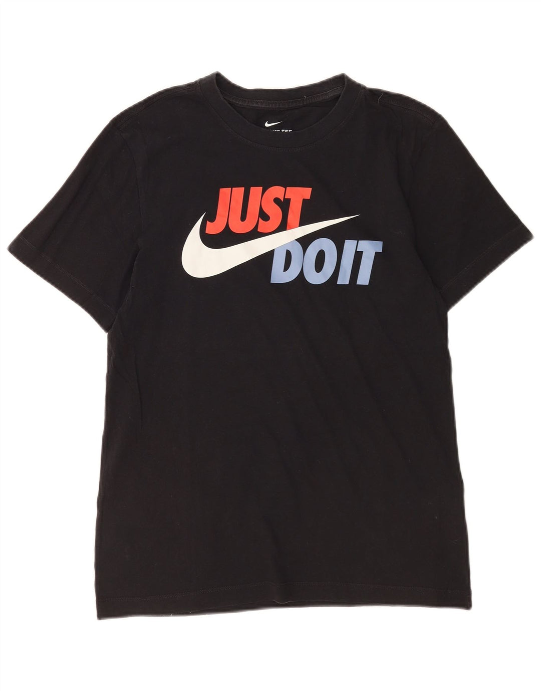 Nike grafisk t-shirt top til mænd, lille sort bomuld