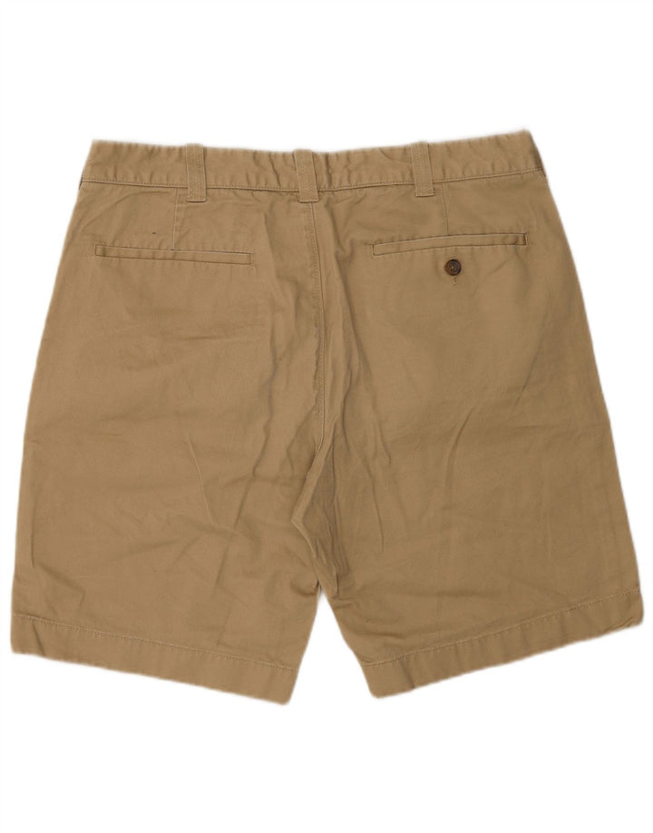 J. Crew Herre Gramercy Chino Shorts W33 Medium Beige Bomuld
