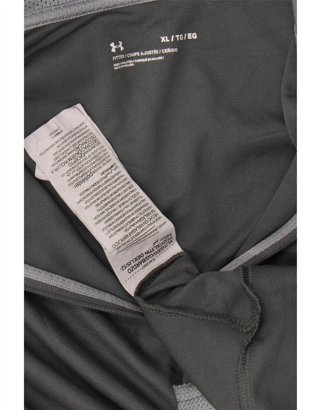 UNDER ARMOUR Træningsdragt til mænd Topjakke XL Grå Colourblock Polyester