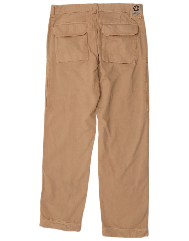 Murphy & Nye Straight Cargo Bukser til mænd W36 L34 Beige Bomuld
