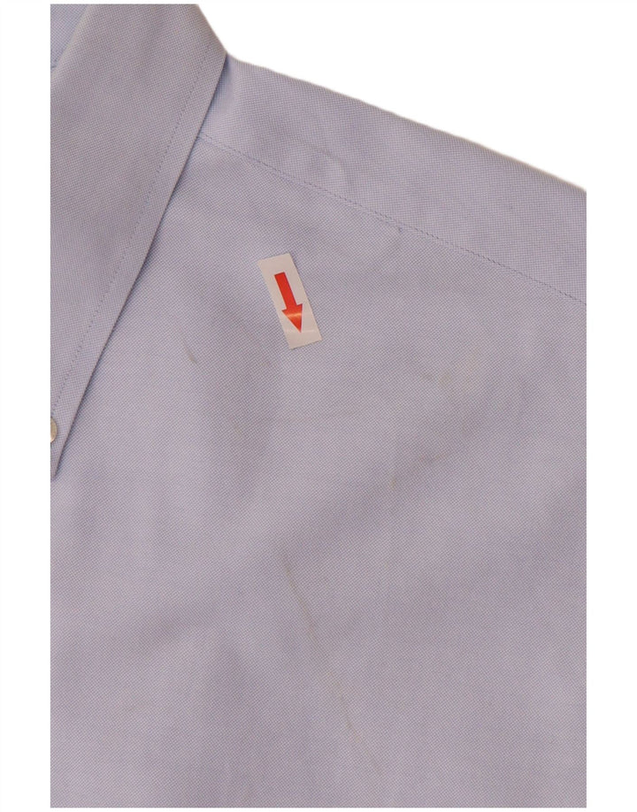 Brooks Brothers herreskjorte stor blå bomuld