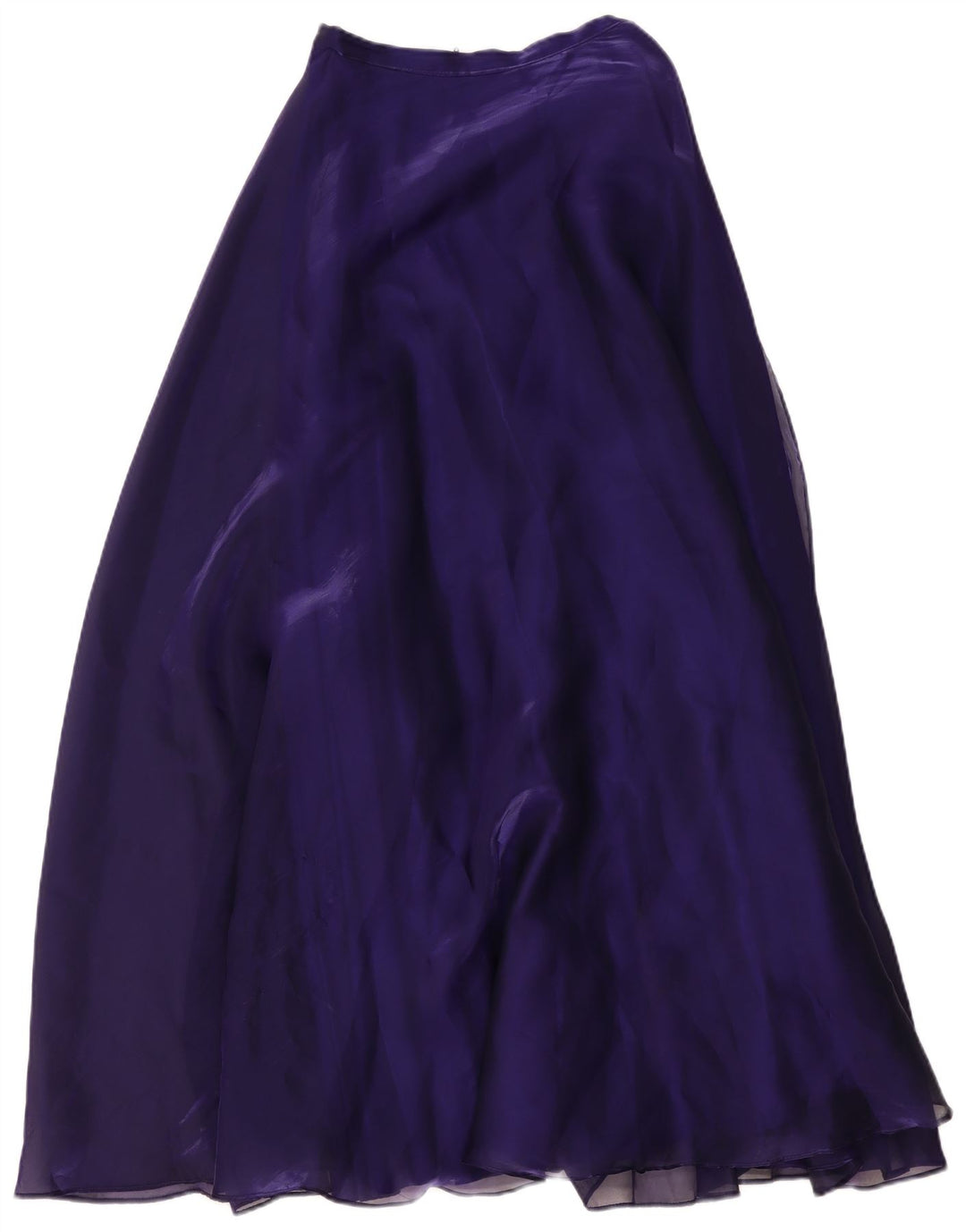Vintage Maxi-nederdel til kvinder, lille W26 lilla polyester