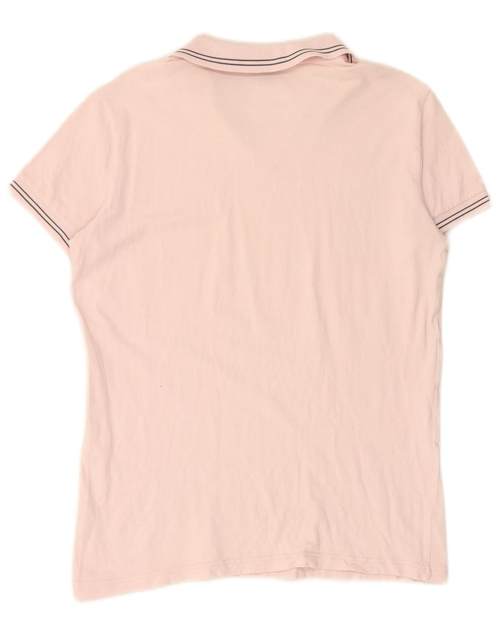 CALVIN KLEIN JEANS Grafisk poloshirt til mænd Medium Pink Bomuld