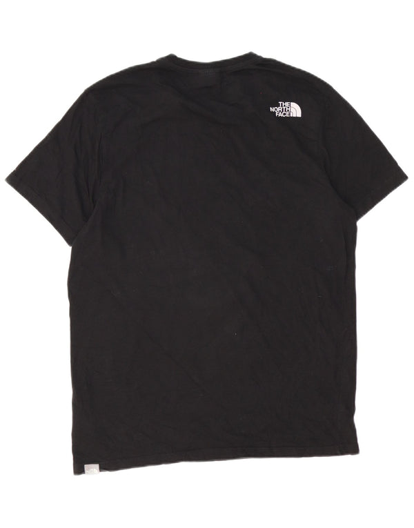 The North Face Herre T-Shirt Top Medium Sort Bomuld