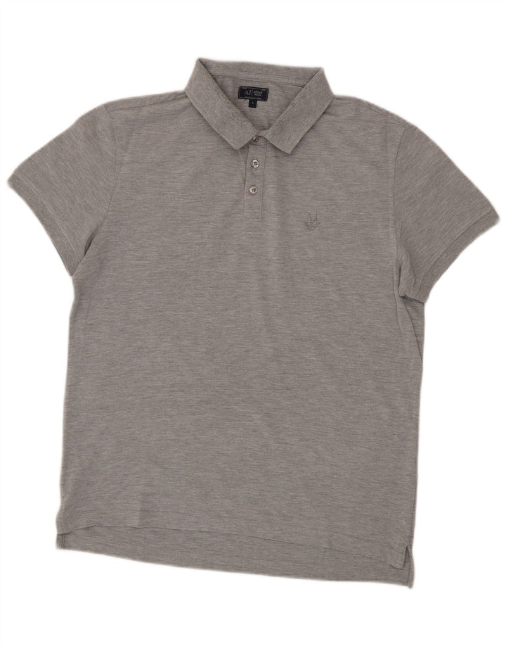 ARMANI JEANS Poloskjorte til mænd, stor grå