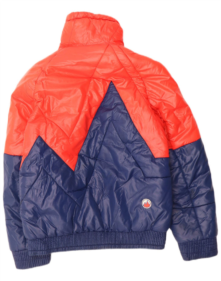MARILENA Polstret herrejakke IT 50 Large Navy Blue Colourblock Polyamid