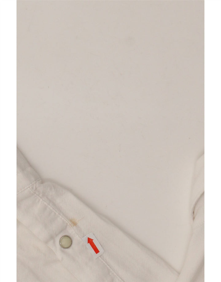 ALLEY DOCKS Herreskjorte 2XL Hvid Bomuld