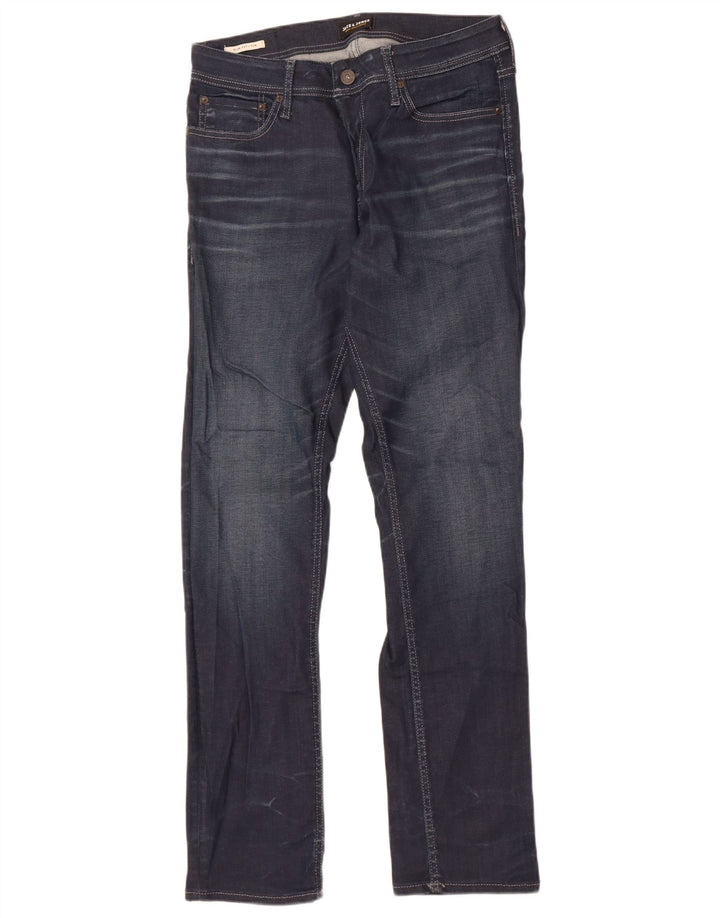 Jack & Jones Herre Tim Slim Jeans W33 L34 Blå Bomuld