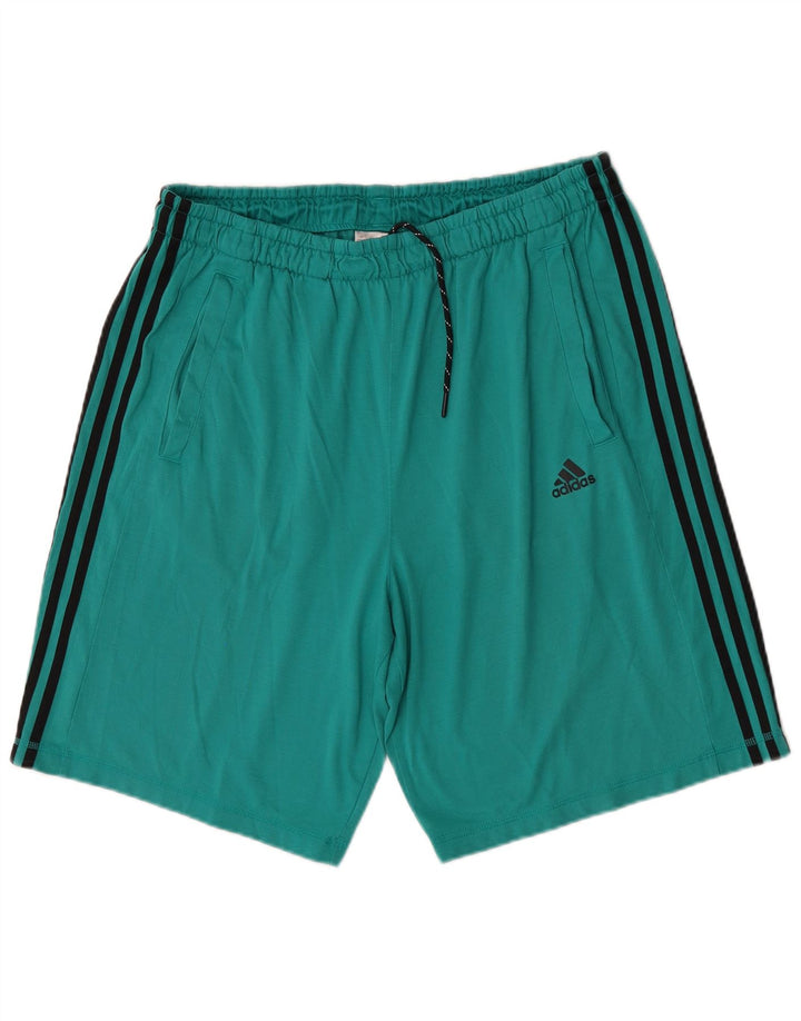 Adidas Herre Climalite Sport Shorts XL Grøn Polyester