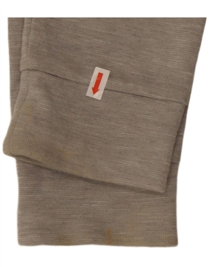 Adidas Herre Grafisk Loose Fit Sweatshirt Jumper Lille Grå Bomuld