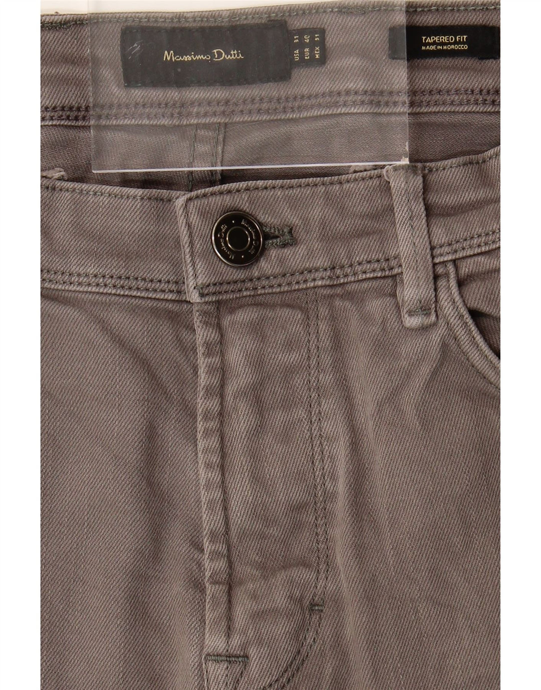 MASSIMO DUTTI Mens Slim Jeans EU 40 Medium W31 L28 Grey Vintage Massimo Dutti and Second-Hand Massimo Dutti from Messina Hembry 