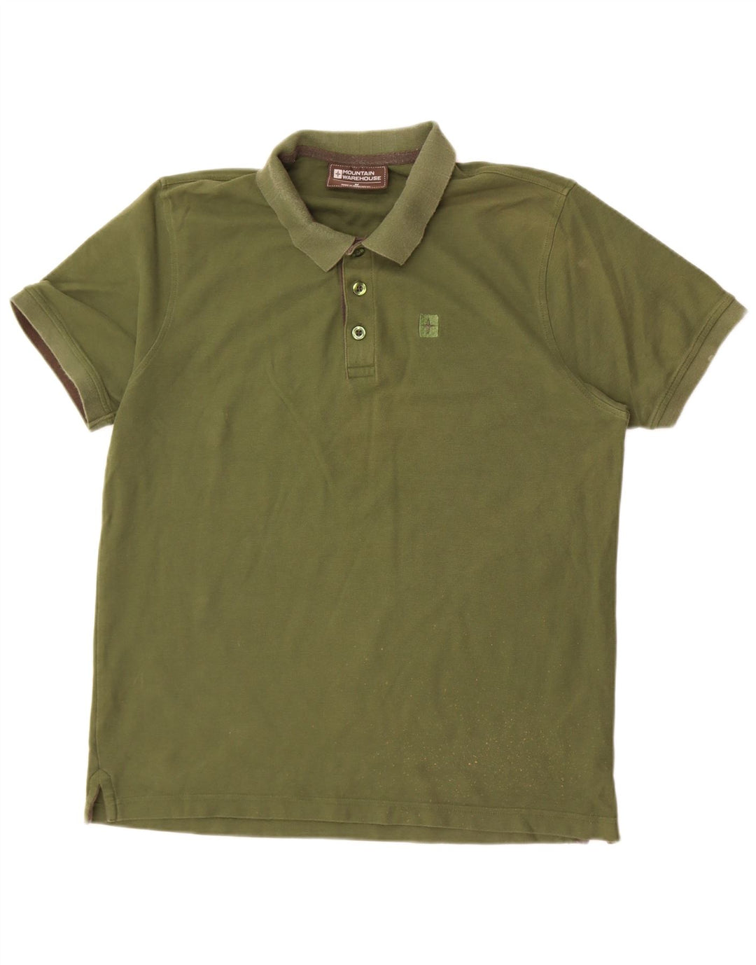 Mountain Warehouse Herre poloshirt Medium Green Bomuld