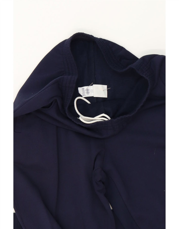 ERREA Mens Tracksuit Trousers Medium  Navy Blue Cotton Vintage Errea and Second-Hand Errea from Messina Hembry 
