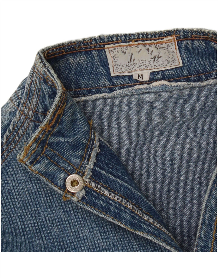Vintage denimjakke til kvinder UK 14 Medium Blue