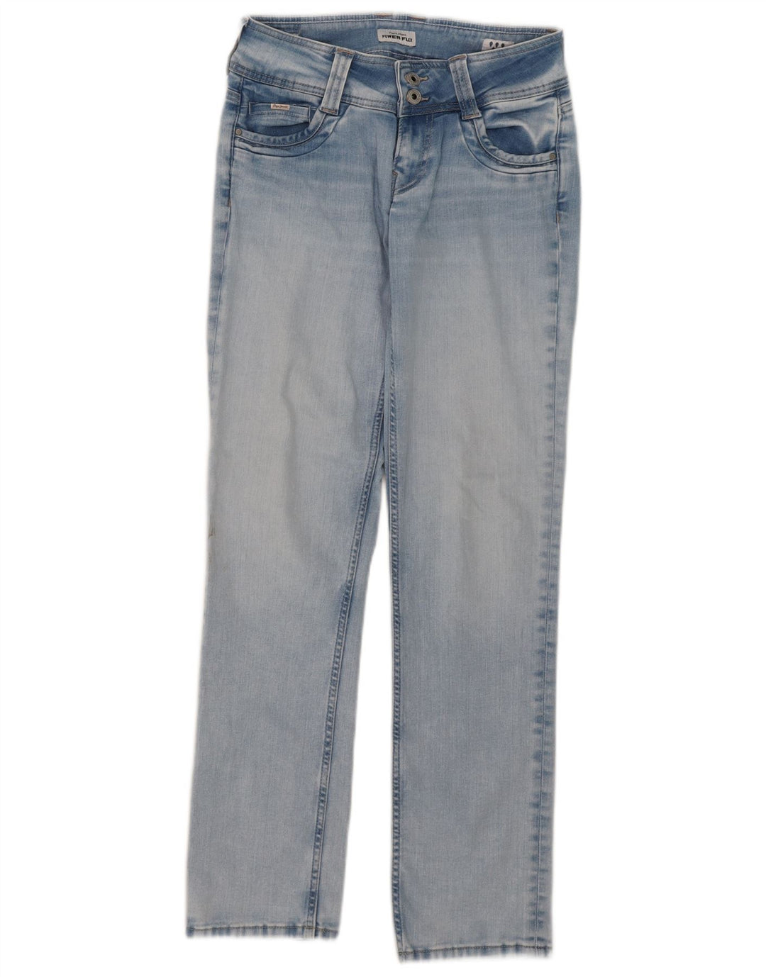 PEPE Jeans Dame Lige W29 L32 Blå Bomuld