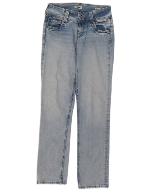 PEPE Jeans Dame Lige W29 L32 Blå Bomuld