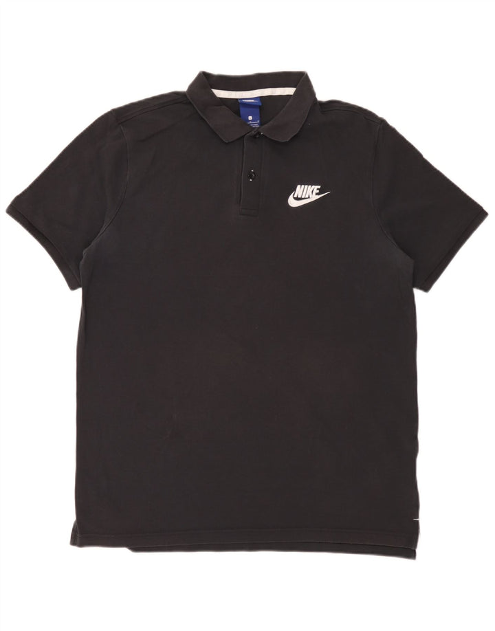 Nike herre poloshirt stor sort bomuld