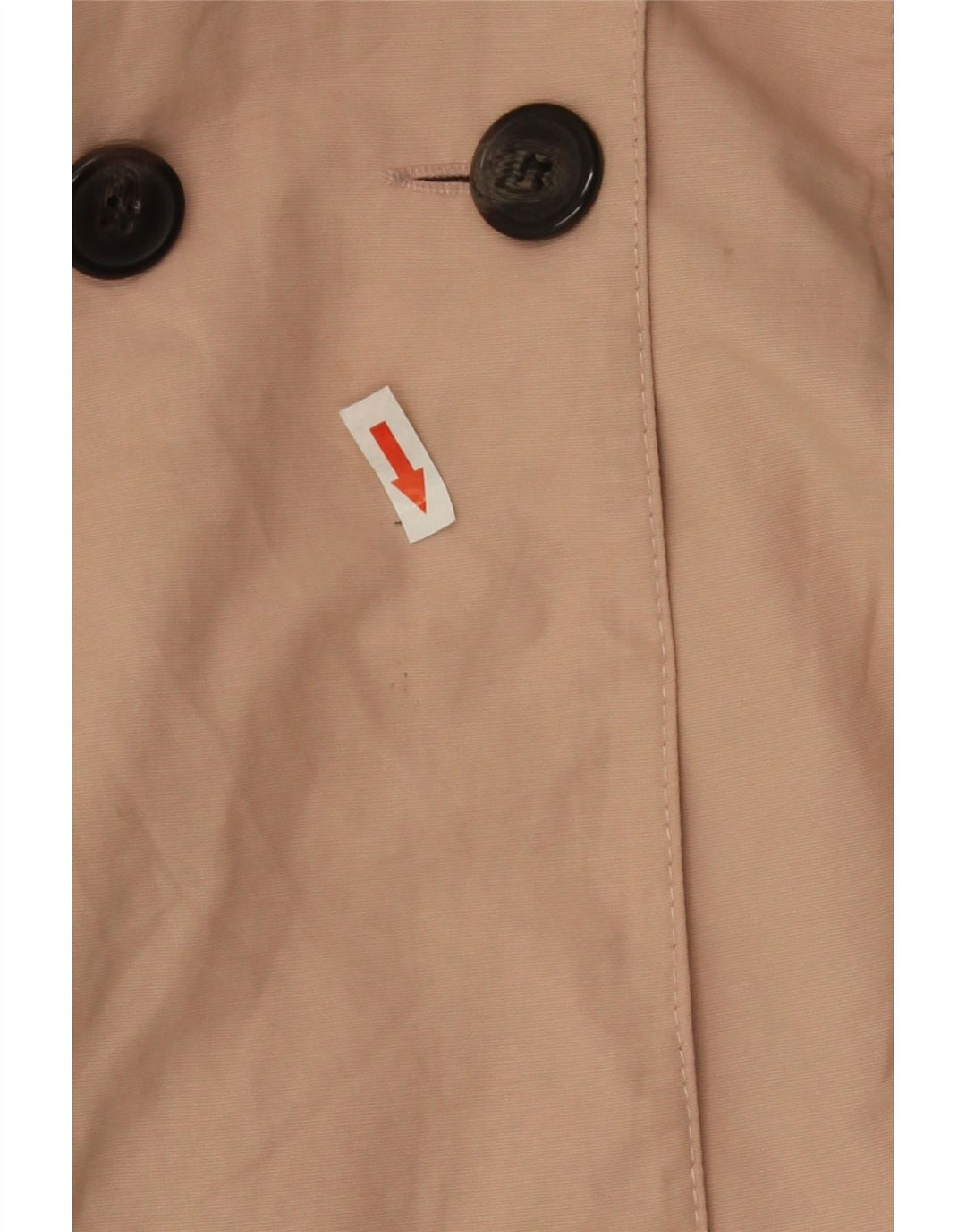 Marks & Spencer Trench Coat til kvinder UK 10 Small Pink Bomuld