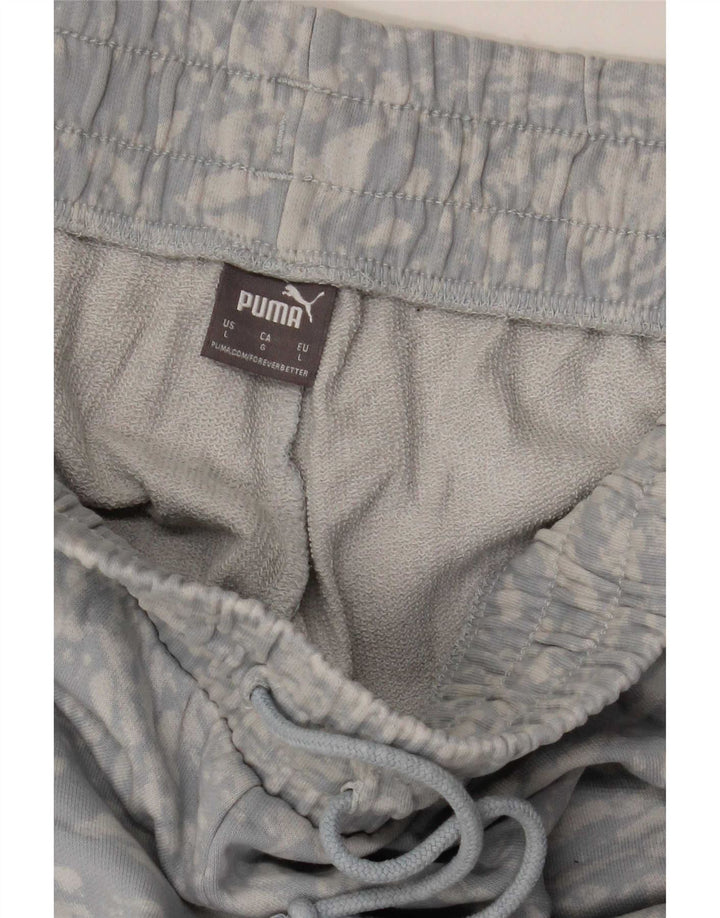 Puma Herre træningsdragt Bukser Joggers Large Blue Tie Dye