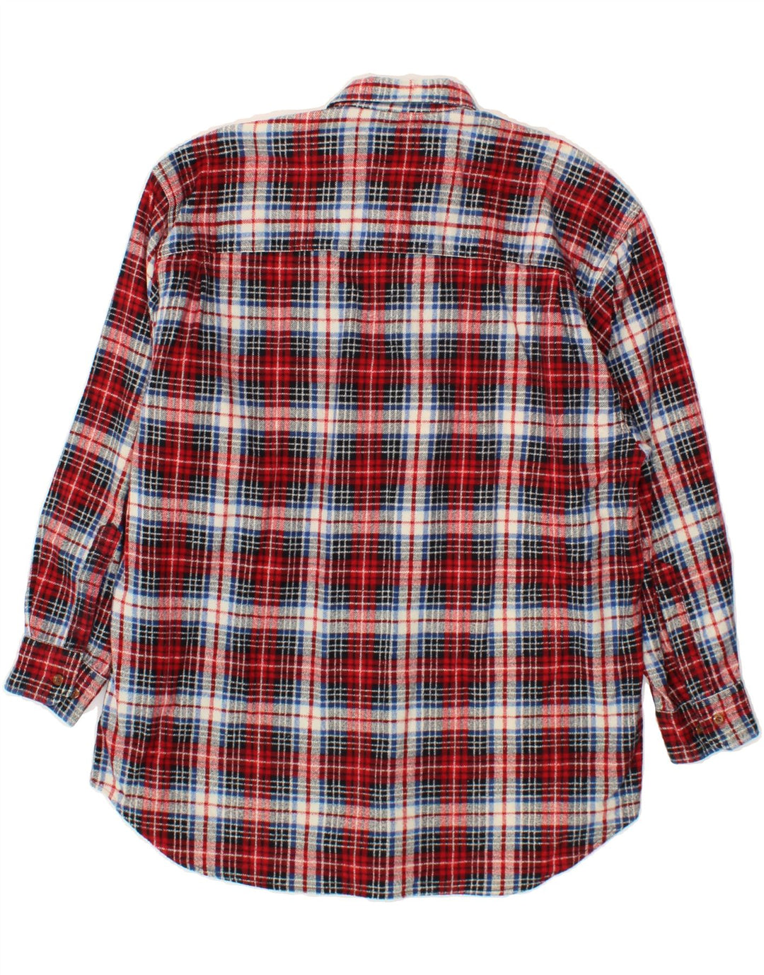 ROCKY Mens Flannel Shirt XS Red Check Cotton Vintage Rocky and Second-Hand Rocky from Messina Hembry 