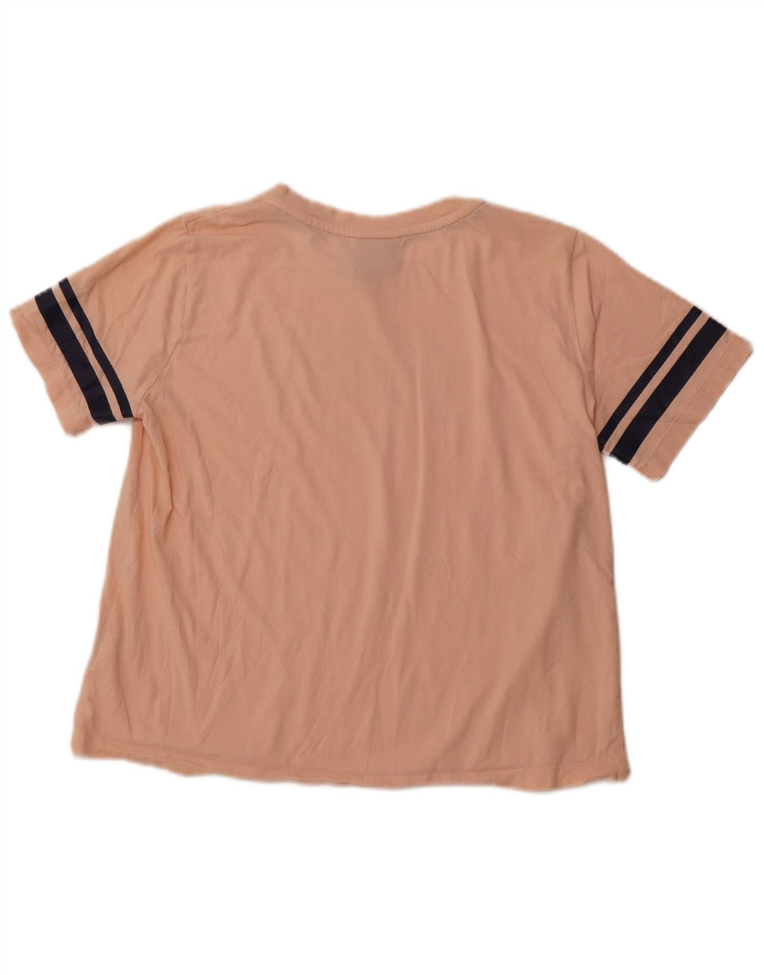 NIKE Grafisk T-Shirt Top UK 14 Stor Pink Bomuld